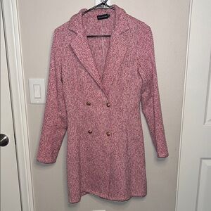PrettyLittleThing Pink Blazer